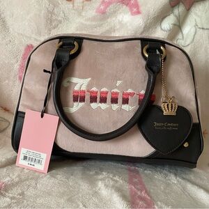 Juicy Couture Retro Vibe Pink Satchel